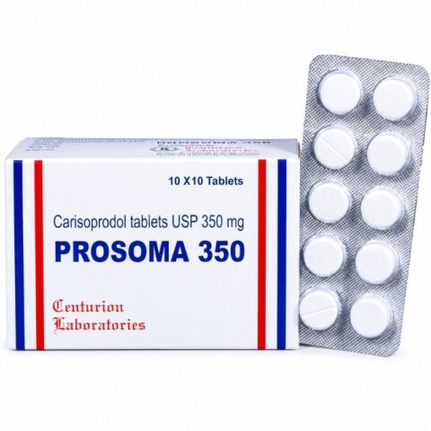 Prosoma 350 (Carisoprodol Tablets USP 350 mg)